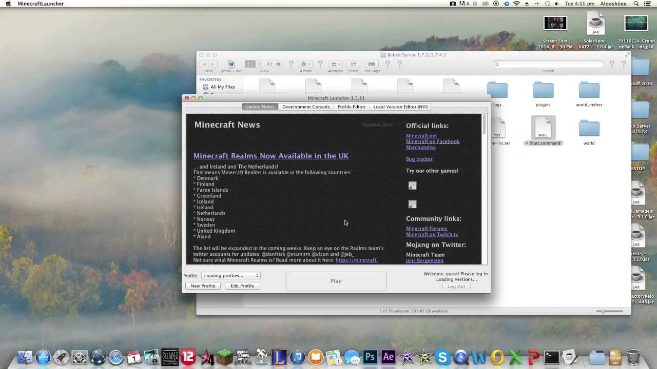 Craftbukkit 1.7.2 download mac iso