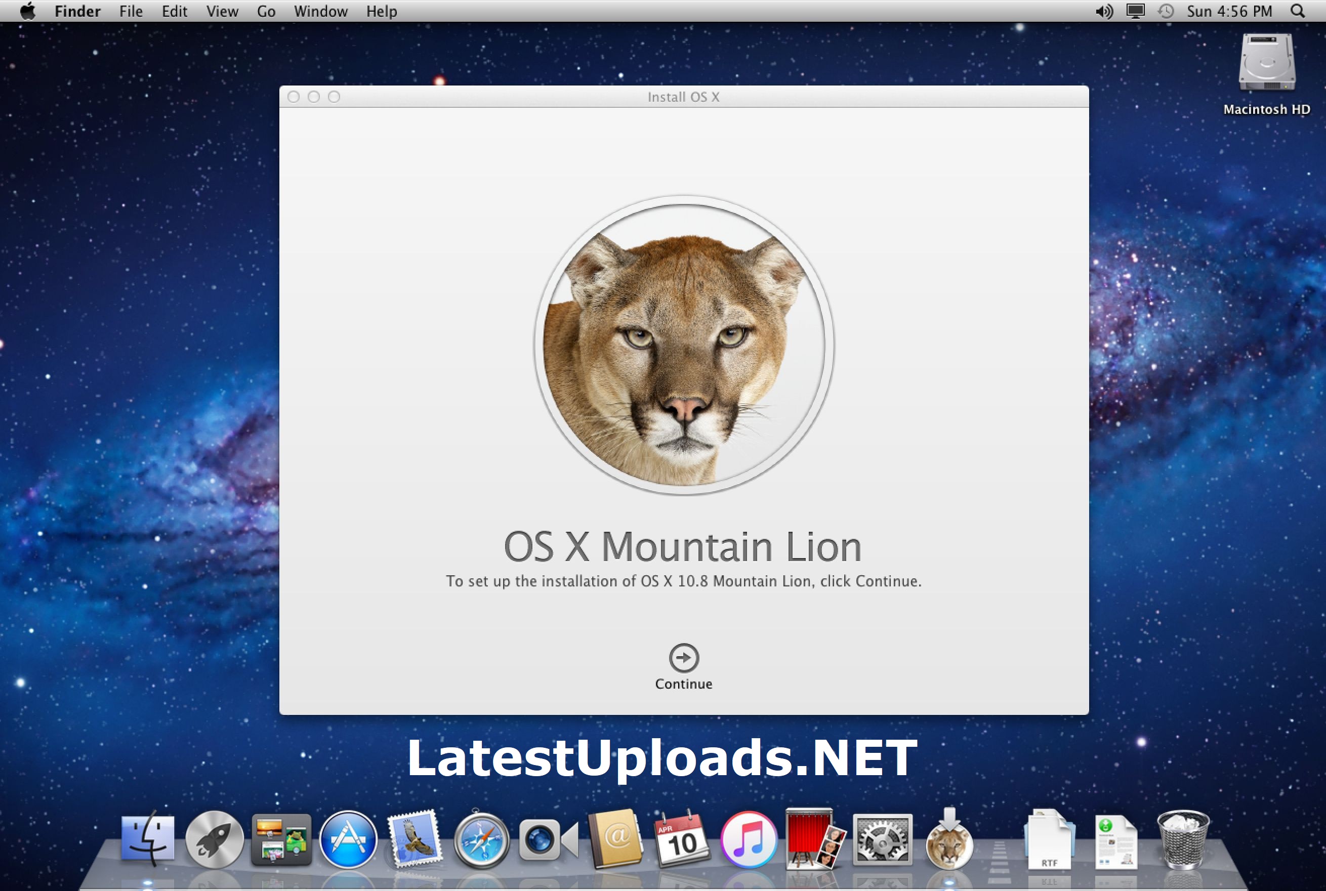 Mac os mountain lion download link free